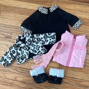 Coats/Vest/boots for your 18” doll such as American Girl